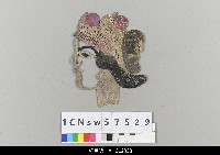 藏品(中國湖北皮影戲偶頭-旦)的圖片